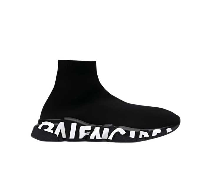 Balenciaga Speed Graffiti Trainers Black