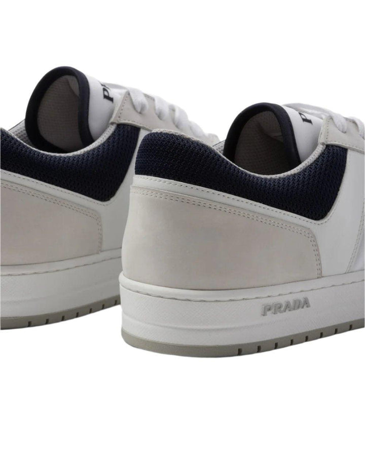Prada Downtown Re-Nylon sneakers 'White/Beige/Black'