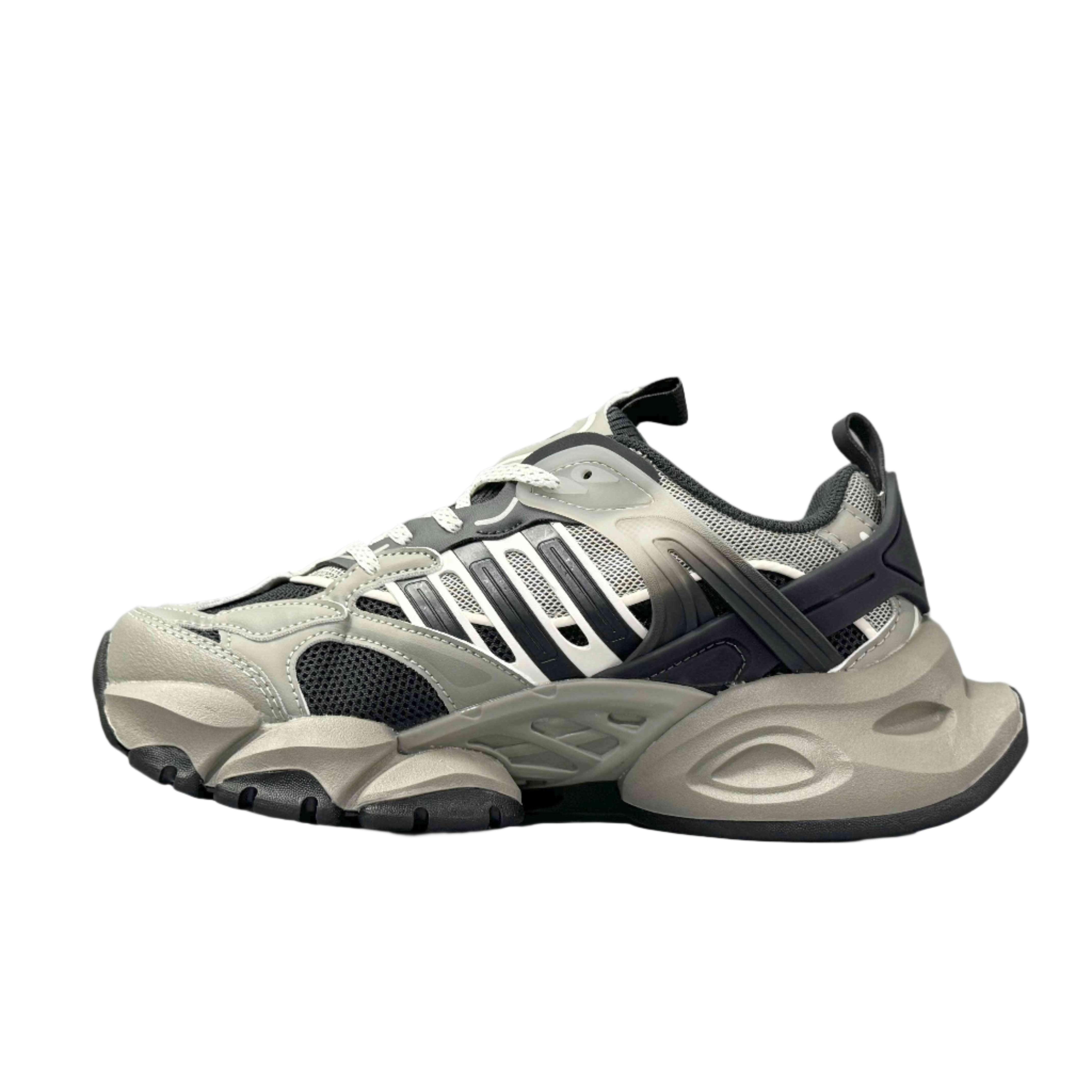 Adidas XLG Runner Deluxe 'Ash/Carbon Black' - Men's Lifestyle Sneakers