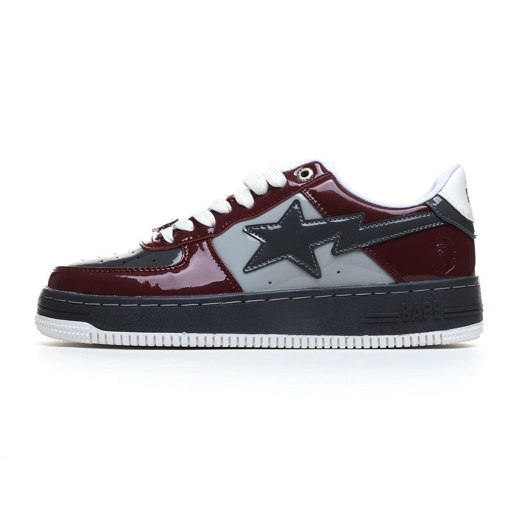 A Bathing Ape Bape Sta 'Nostalgic Burgundy Grey'