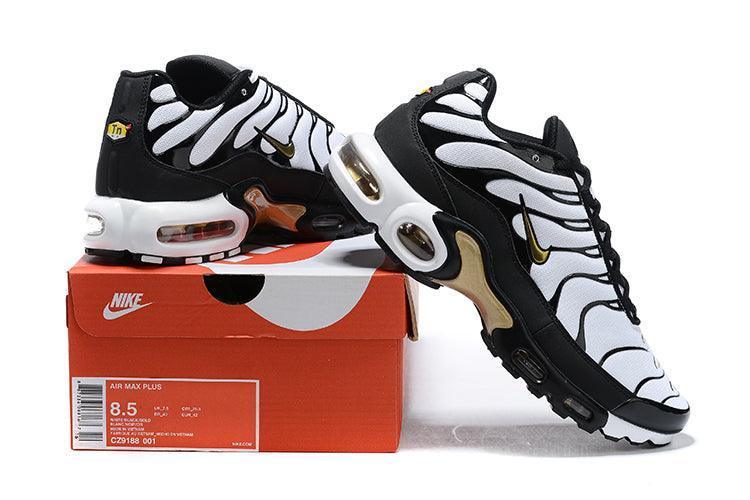 Nike Air Max Plus 'White Black Metallic Gold'