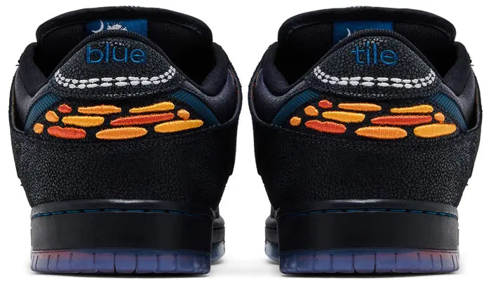 Bluetile x Nike SB Dunk 'Black Marina White'