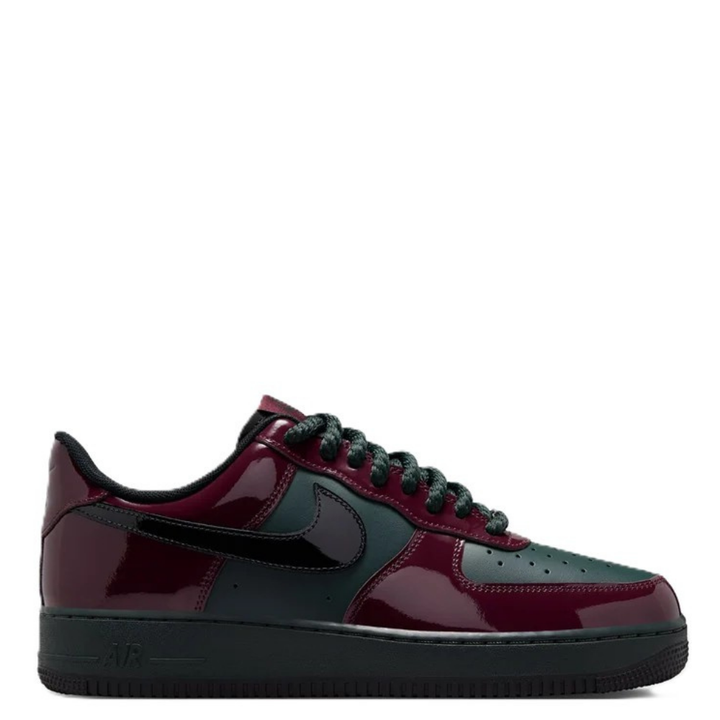 Nike Air Force 1`07 LV8 "Patent Burgundy Crush" Men's Sneakers