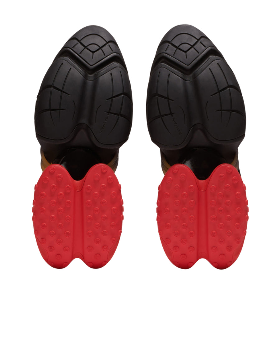 Unicorn low-top trainers in neoprene and leather