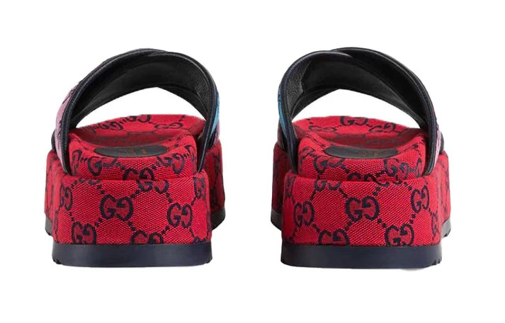 WMNS) Gucci GG Platform Sandal 'Multicolor