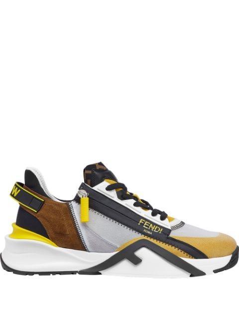 Fendi Flow Sneaker in a stylish setting showcasing luxury footwear and comfort.