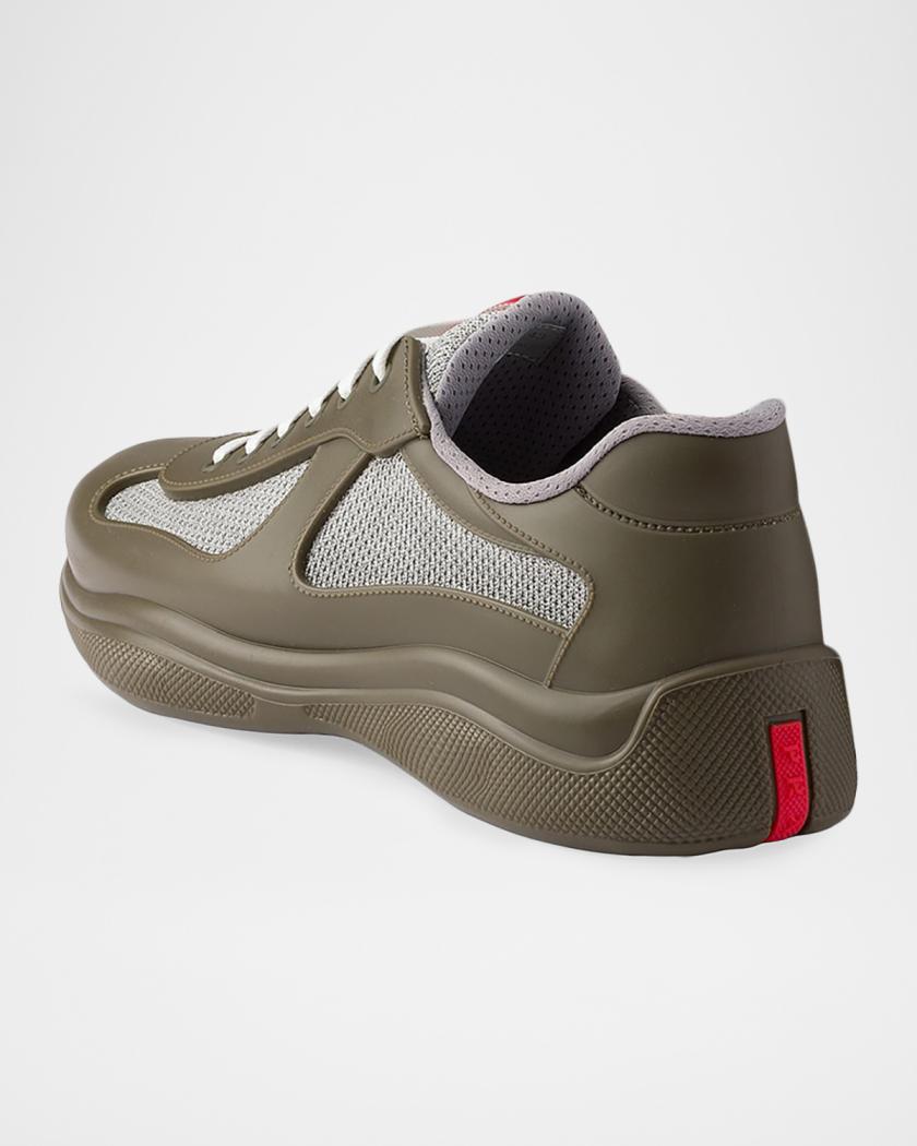 Men's America's Cup Soft Rubber & Bike Fabric Sneakers