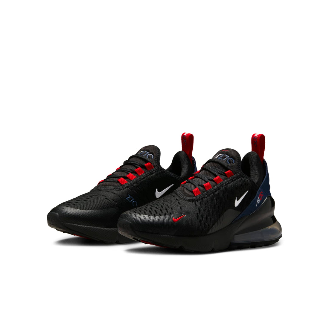 (GS) Nike Air Max 270 'Black Midnight Navy Red' HJ9565-001