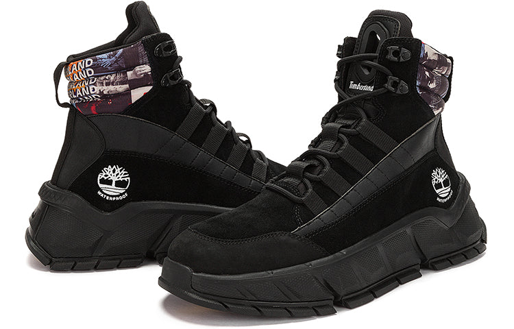 Timberland Turbo Sneaker Boots 'Black Nubuck' A5PJRW
