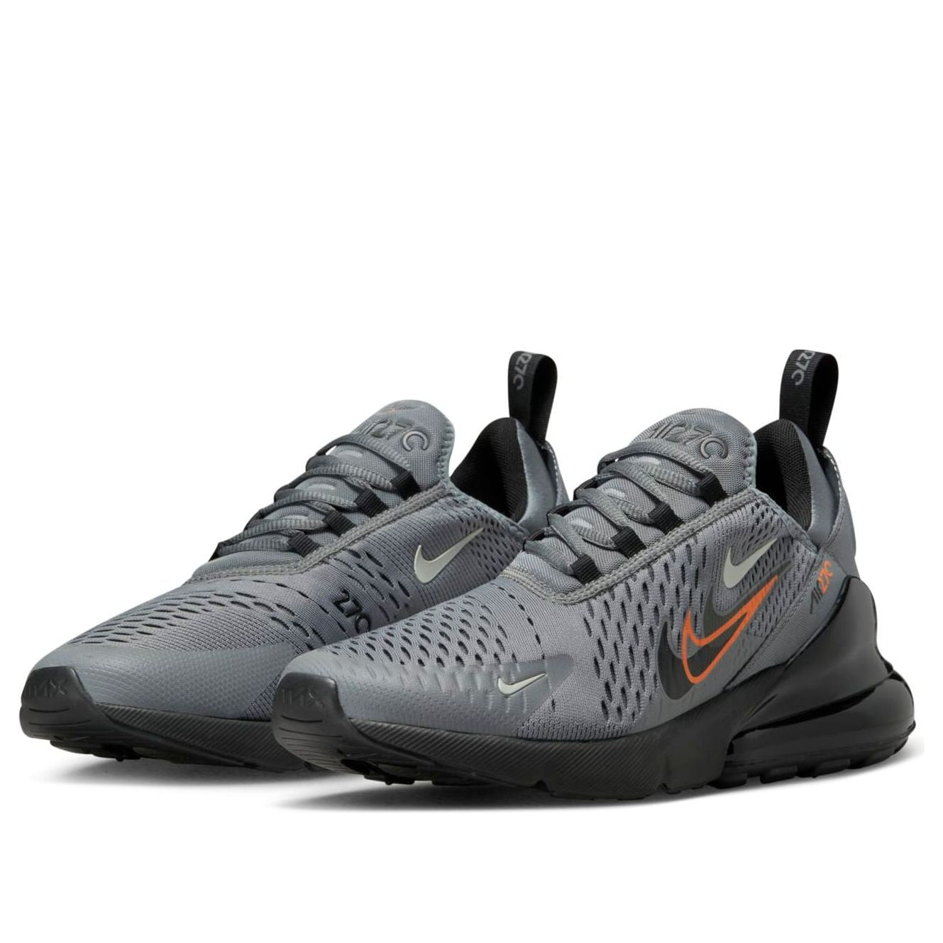 Nike Air Max 270 'Multi-Swoosh Smoke Grey Mandarin' FN7811-001