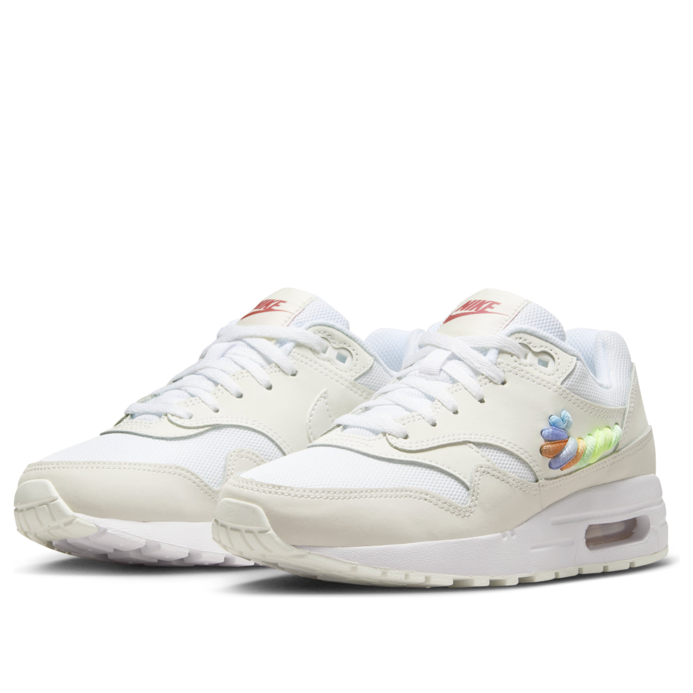 (GS) Nike Air Max 1 SE 'Rainbow Lace Swoosh' FN4782-100