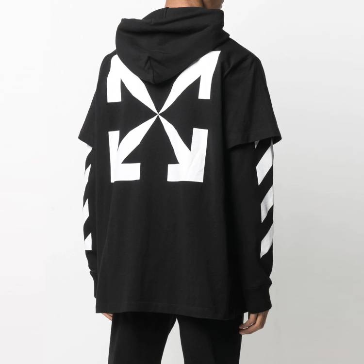 Men's Off-White SS21 Mona Lisa Printing Black OMBB051R21FLE0011001