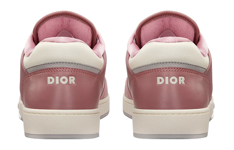 DIOR B27 Low-Top Sneaker Pink and Cream Smooth Calfskin 3SN272ZIR_H763