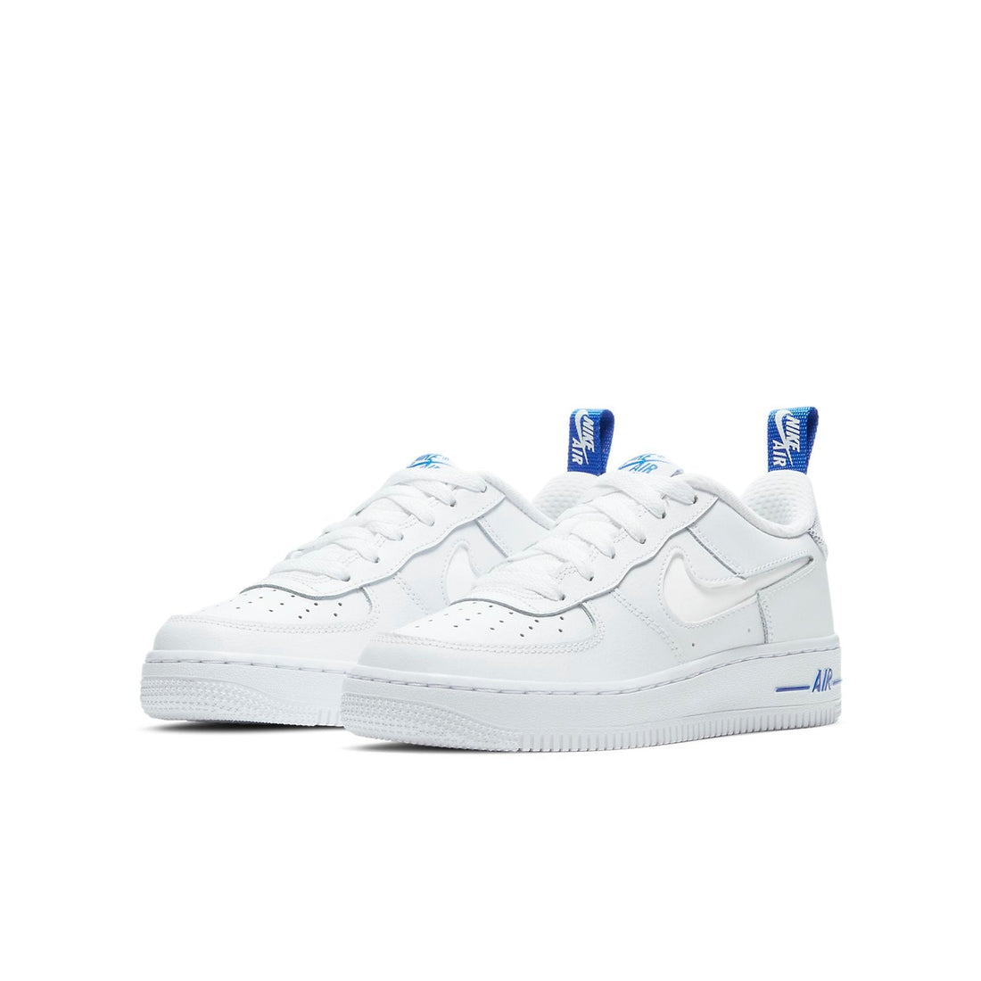 (GS) Nike Air Force 1 '07 LV8 'White Racer Blue' DD3227-100