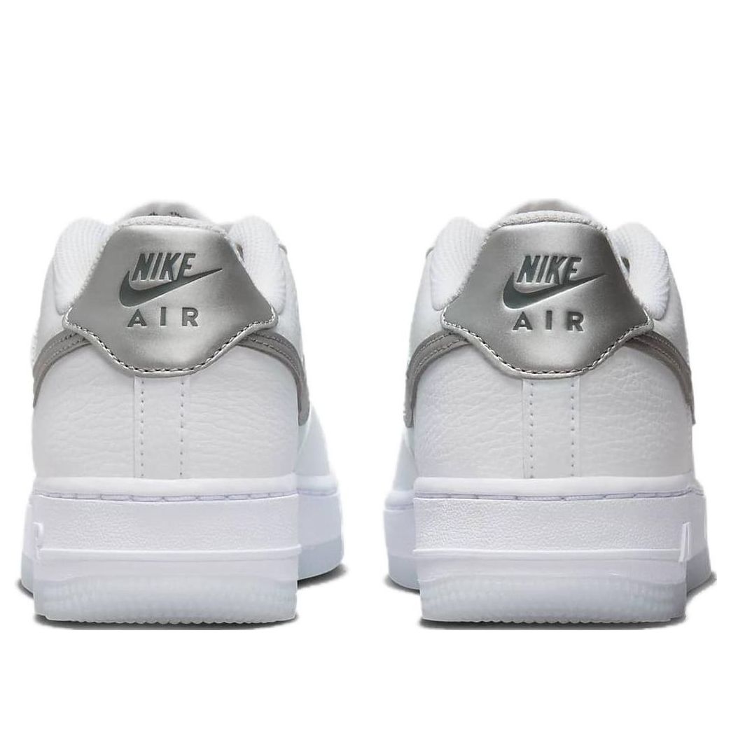 (GS) Nike Air Force 1 'White Light Blue Silver' FV3981-100