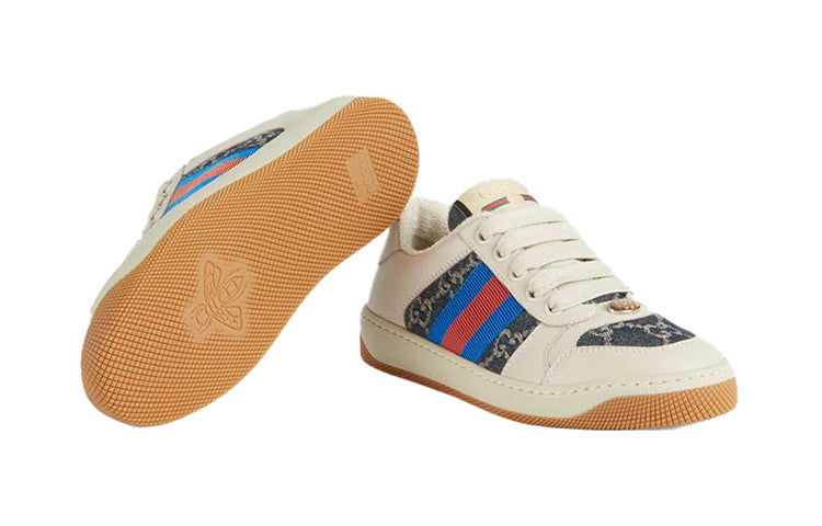 (PS) Gucci Screener GG Sneaker 'White Blue' 626620-22V40-4663