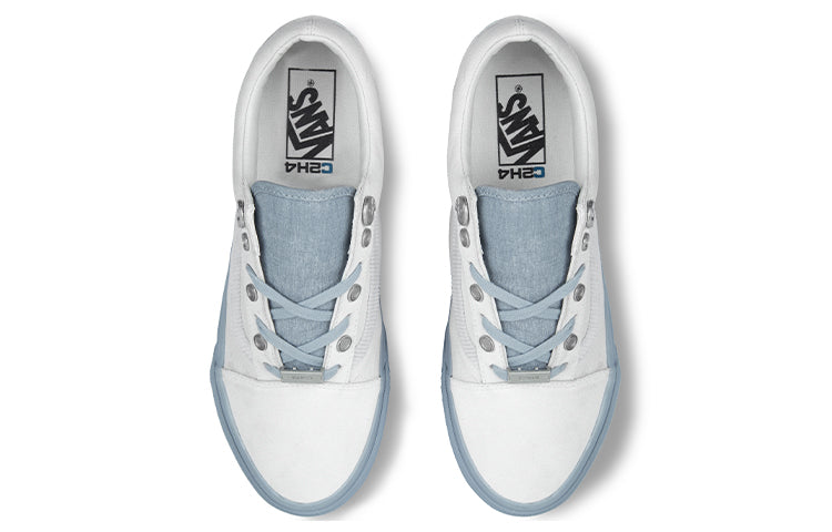 C2H4 x Vans Old Skool Special Box 'Grey/White' VN0A7Q2J628(S-BOX)