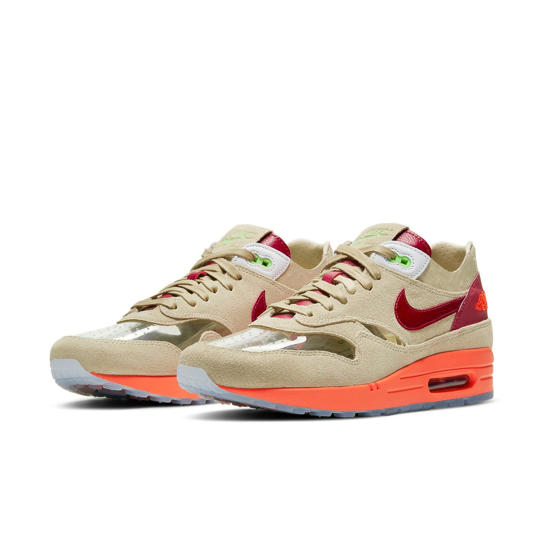 Nike x CLOT Air Max 1 'Kiss of Death' 2021 DD1870-100