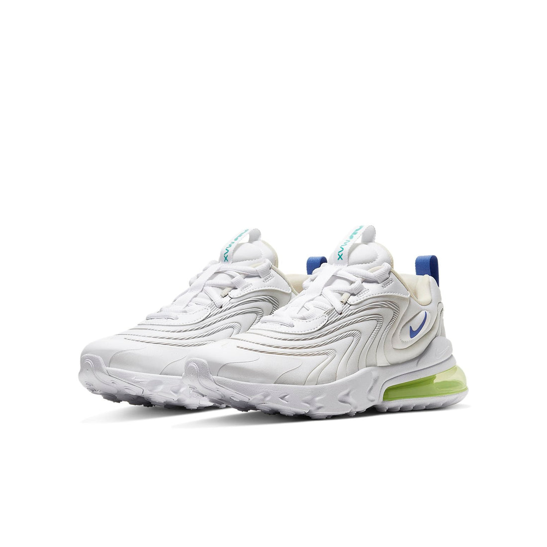 (GS) Nike Air Max 270 React ENG 'White Sapphire Laser Orange' CZ4215-100