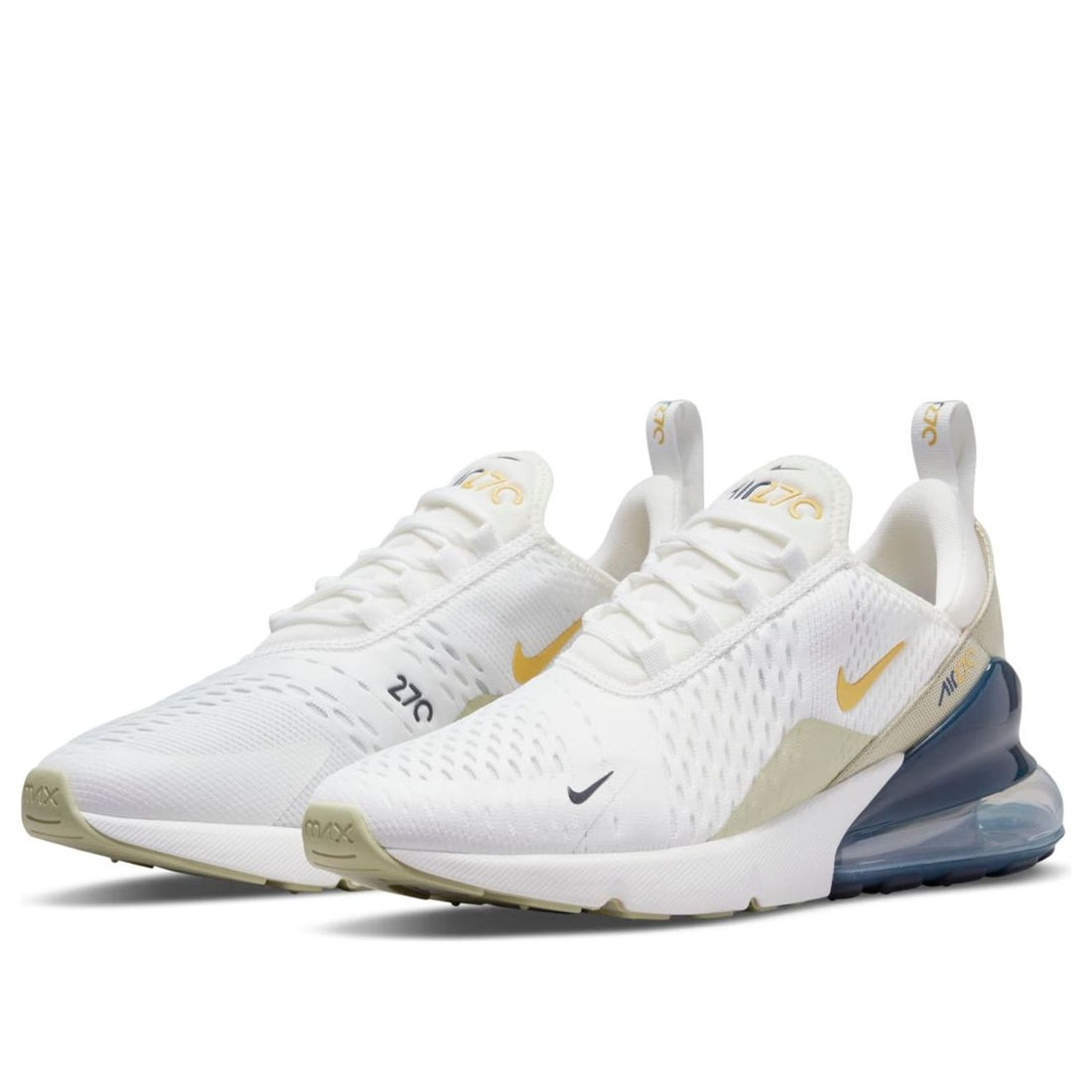 (WMNS) Nike Air Max 270 Essential 'White Armory Navy' DQ0878-100