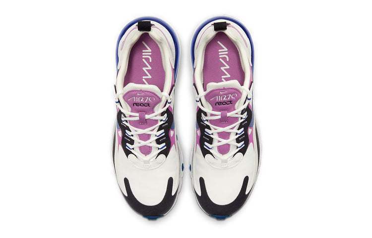 (WMNS) Nike Air Max 270 React 'White Fuchsia Blue' CI3899-100