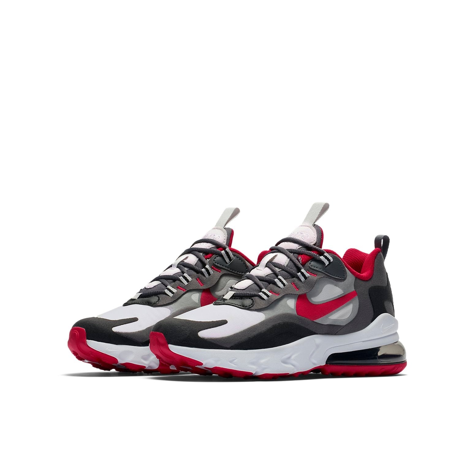 (GS) Nike Air Max 270 React 'University Red Iron Grey' BQ0103-013