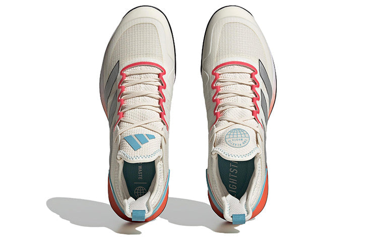 adidas Adizero Ubersonic 4 Clay Court s 'White Silver Metallic Preloved Blue' HQ5930