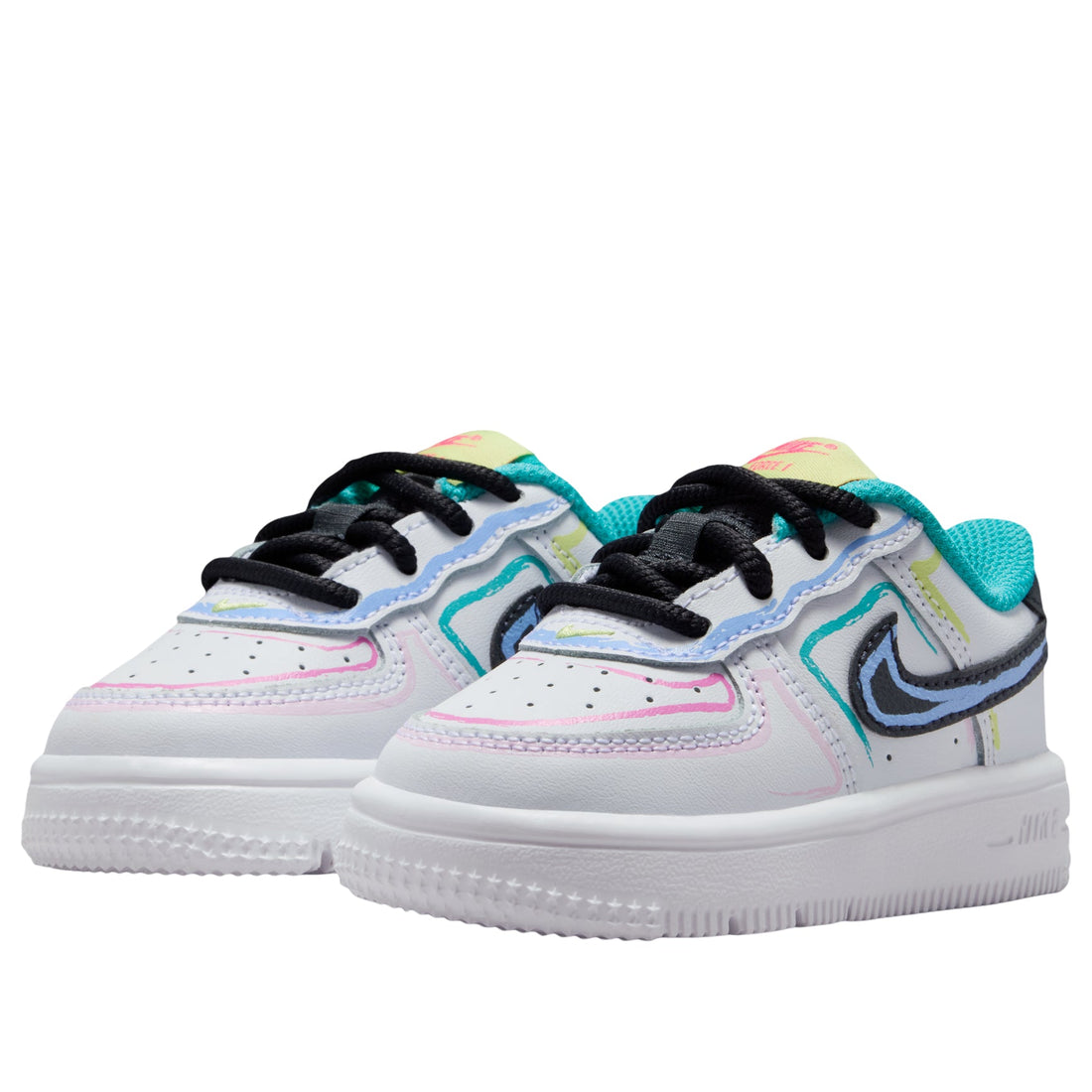 (TD) Nike Force 1 'White Hyper Pink Dusty Cactus' IR1822-100