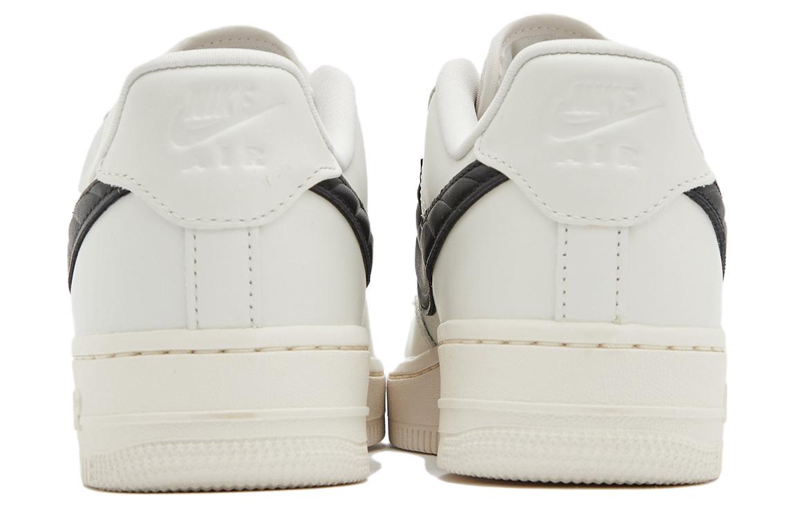 (WMNS) Nike Air Force 1 '07 Quilted Swoosh 'Beige Black' FV1182-001