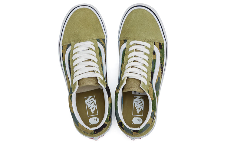 Vans BAPE x Old Skool 36 DX 'Green Camo' VN0A54F37BE