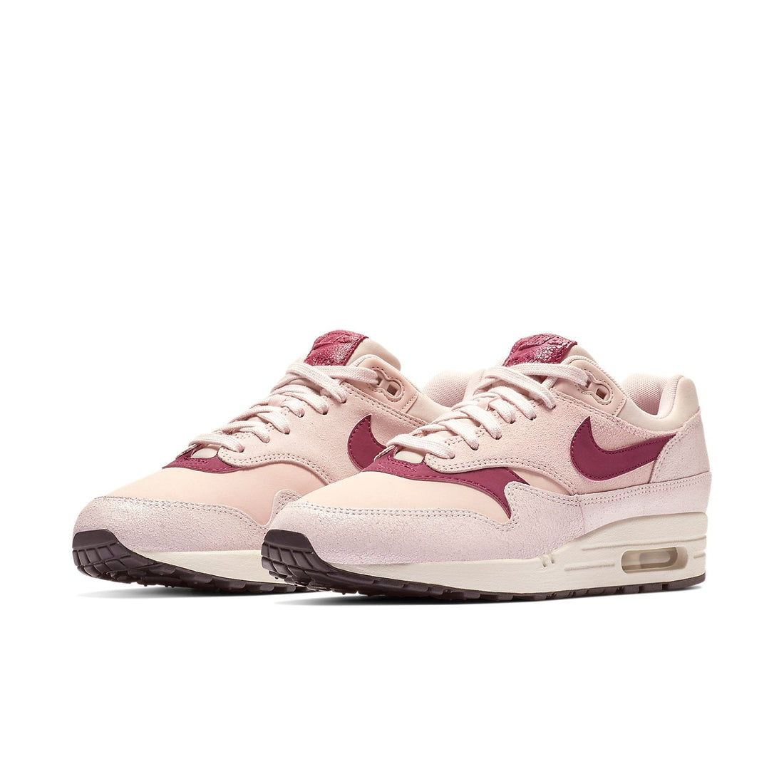 (WMNS) Nike Air Max 1 Premium 'Barely Rose True Berry' 454746-604