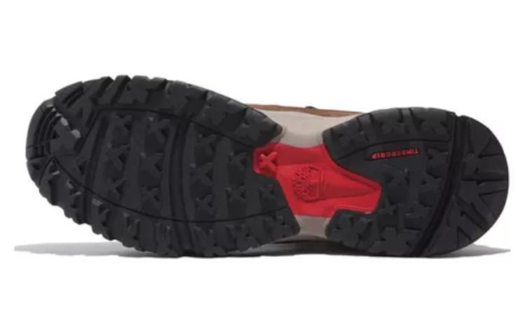 Timberland Motion Scramble Mid Lace-Up Waterproof Hikers 'Dark Brown Nubuck' TB0A68BZW07
