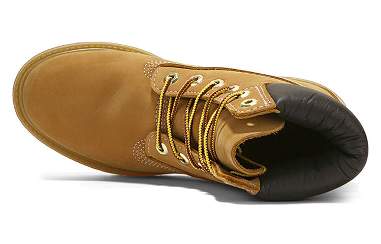 (WMNS) Timberland Icon Waterproof Nubuck Leather Boot 'Yellow' 10361M