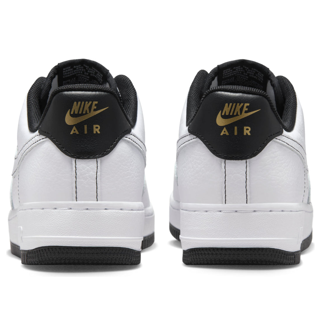 (WMNS) Nike Air Force 1 '07 Mini Jewel 'White Black Gold' IB6543-101