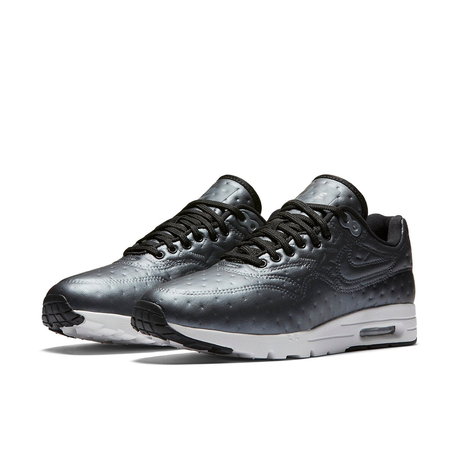 (WMNS) Nike Air Max 1 Ultra Premium Jacquard 'Grey' 861656-001