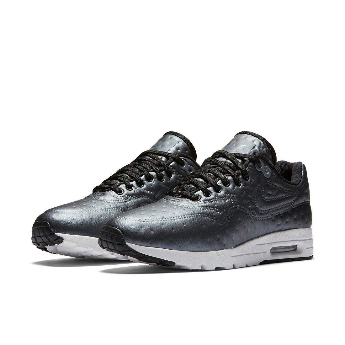 (WMNS) Nike Air Max 1 Ultra Premium Jacquard 'Grey' 861656-001