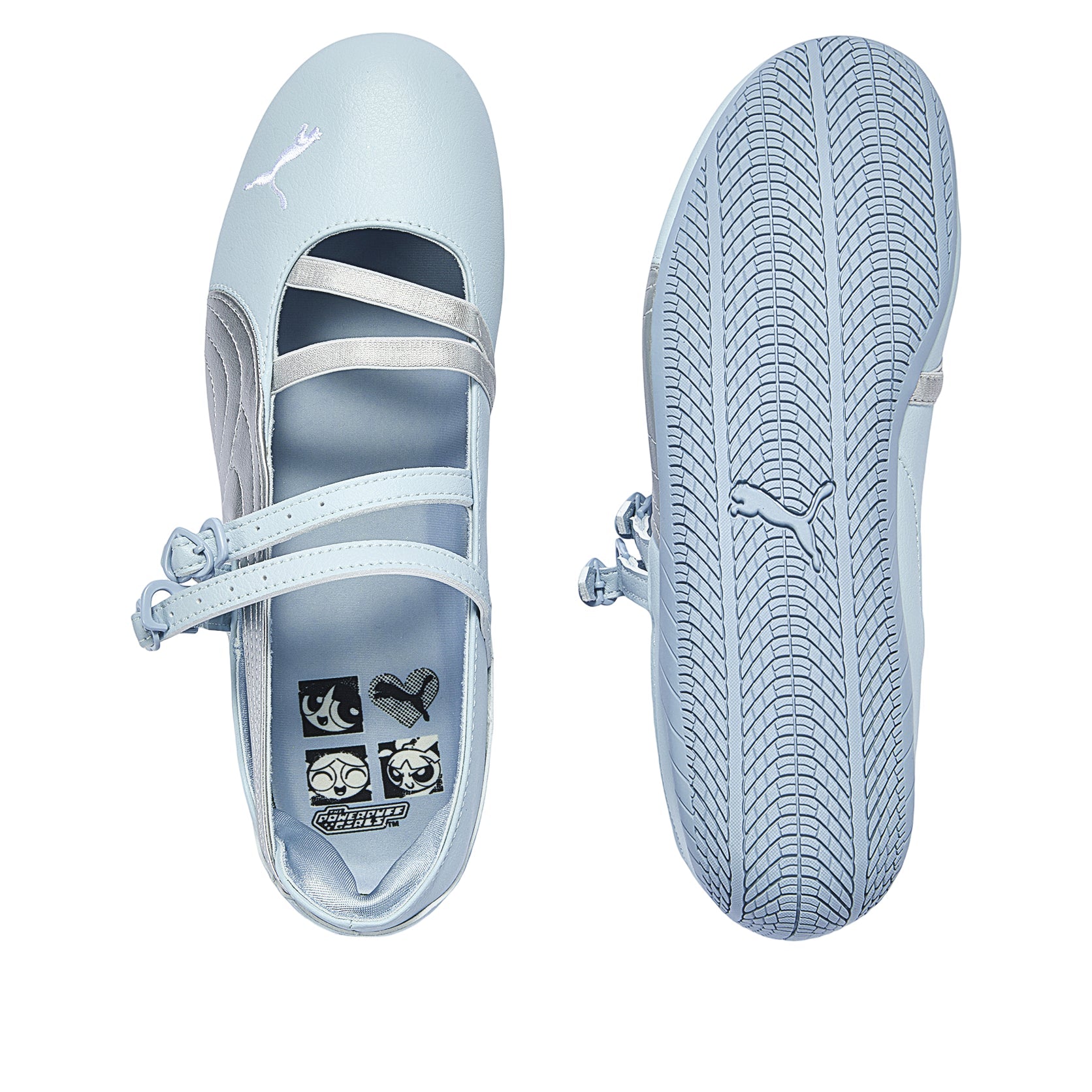 (WMNS) PUMA Speedcat Ballet x The Powerpuff Girls 'Blue Silver' 408103-01