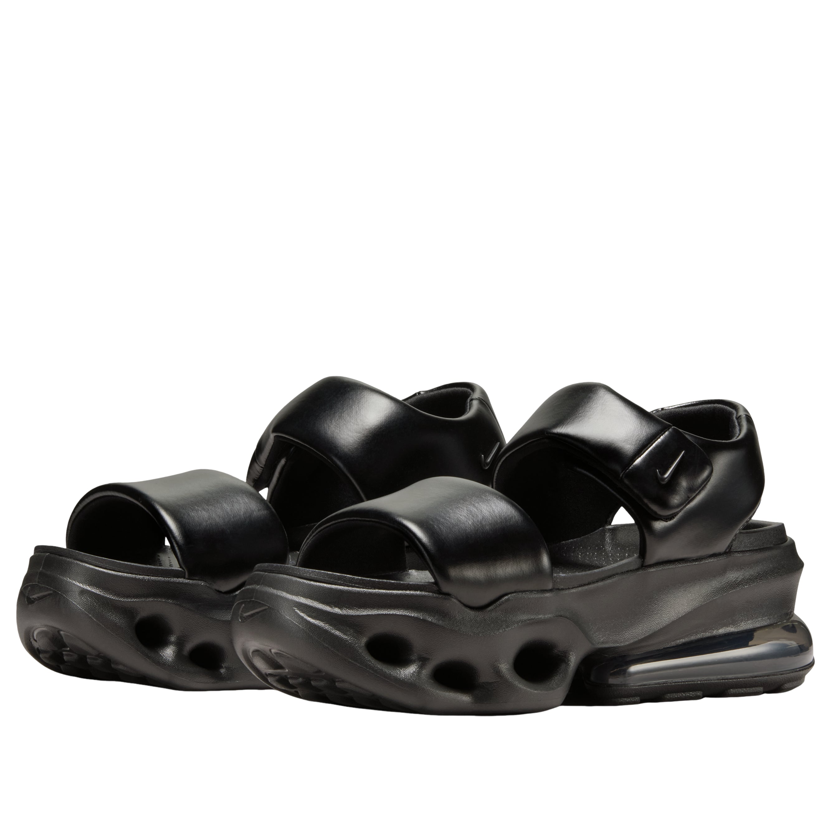 (WMNS) Nike Air Max Halo Sandals 'Black Anthracite' IO1959-012