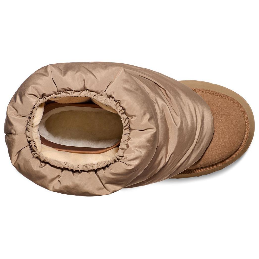 (WMNS) UGG Classic Mini Dipper Puffer Boot 'Amphora Chestnut' 1158275-AHS