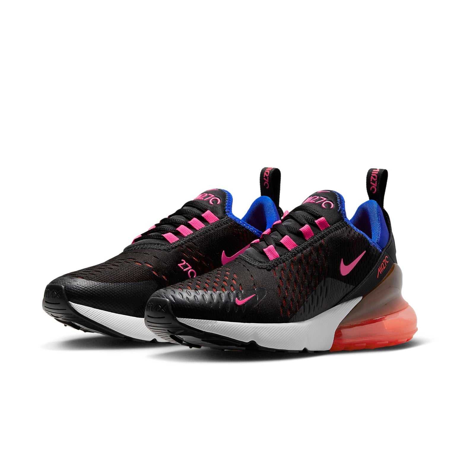 (WMNS) Nike Air Max 270 'Black Bright Crimson' DZ4407-600