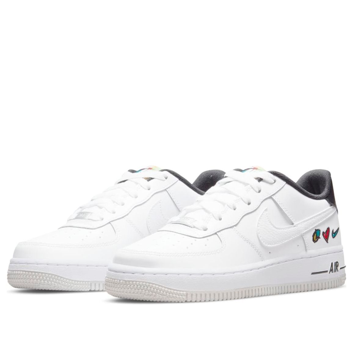(GS) Air Force 1 '07 LV8 3 'Peace Love Nike' DM8154-100