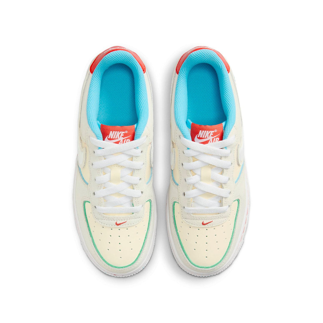 (GS) Nike Air Force 1 Low 'Swoosh Cookie Cutter' FQ8350-110