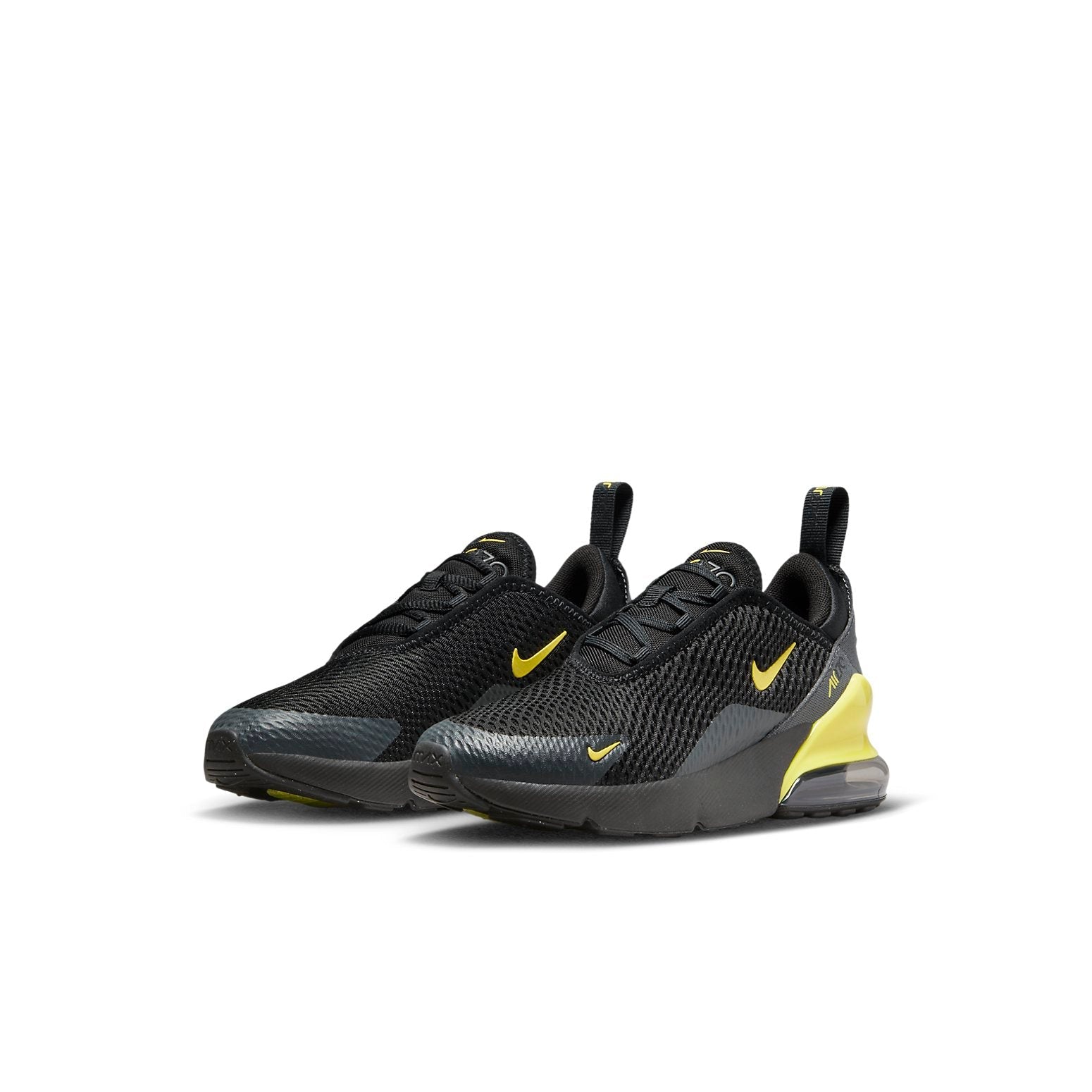 (PS) Nike Air Max 270 'Black Yellow Strike' DX9278-001