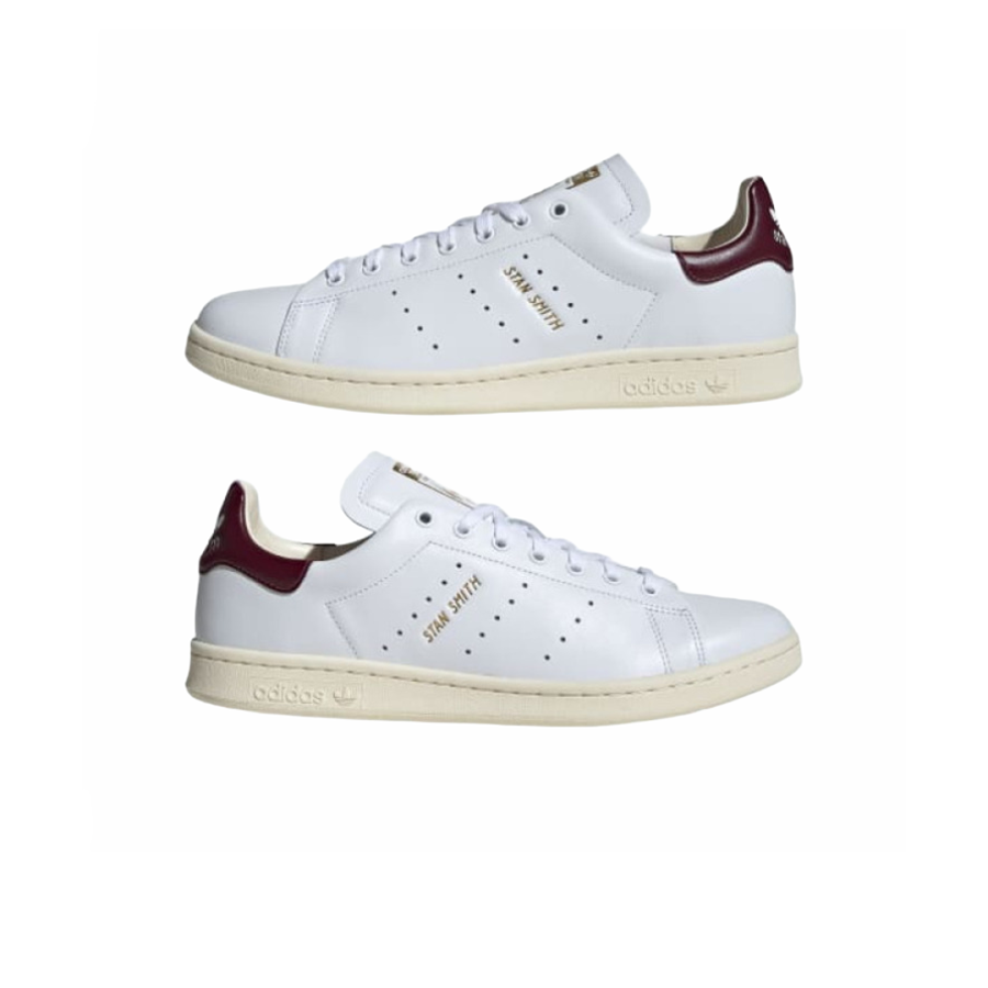 adidas Stan Smith Lux 'Cloud White Maroon' ID1414