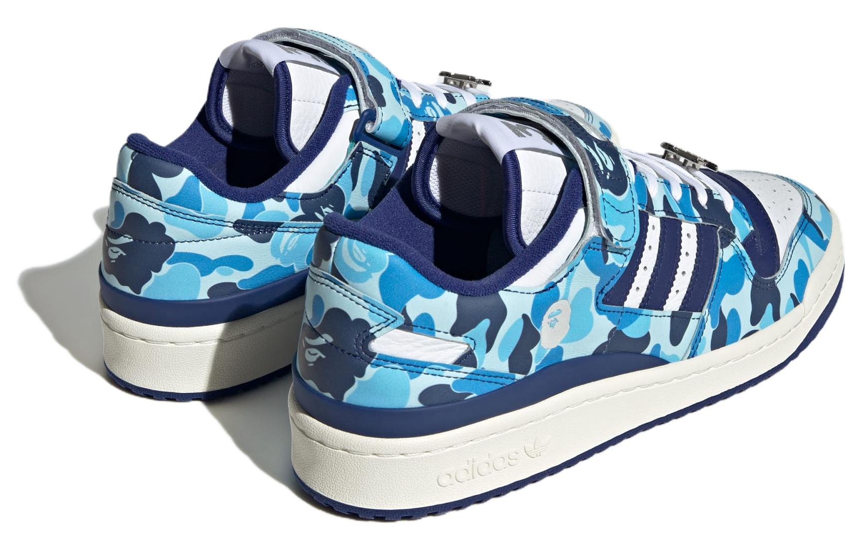 adidas x A Bathing Ape Forum Low 84 '30th Anniversary - Blue' ID4772