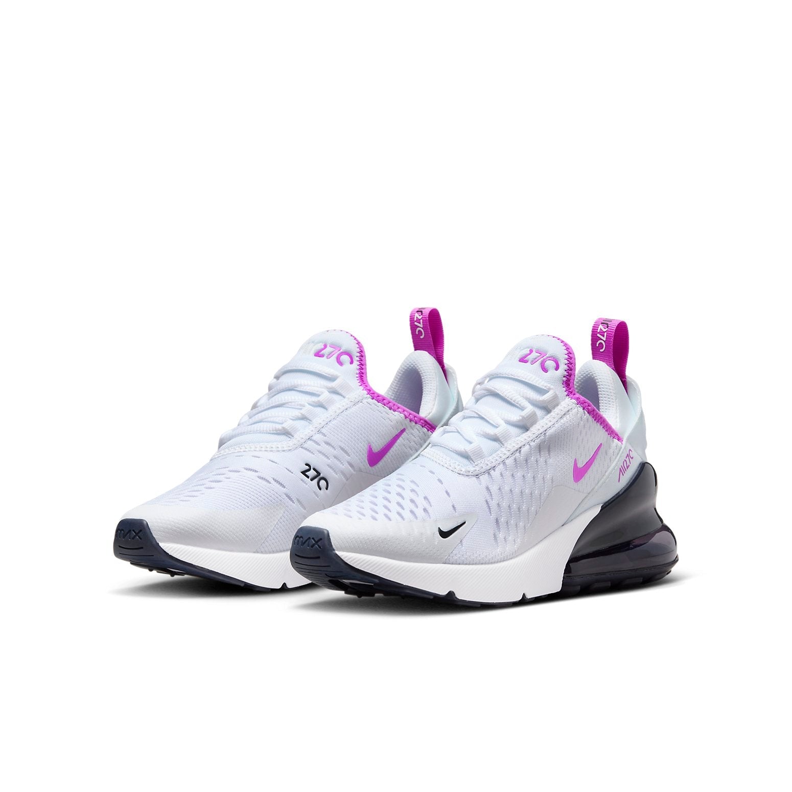 (GS) Nike Air Max 270 'White Fuchsia Dream' 943345-116