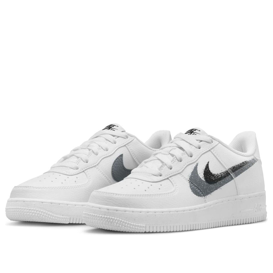 (GS) Nike Air Force 1 Low Impact Next Nature 'Double Swoosh-White Cool Grey' FD0694-100