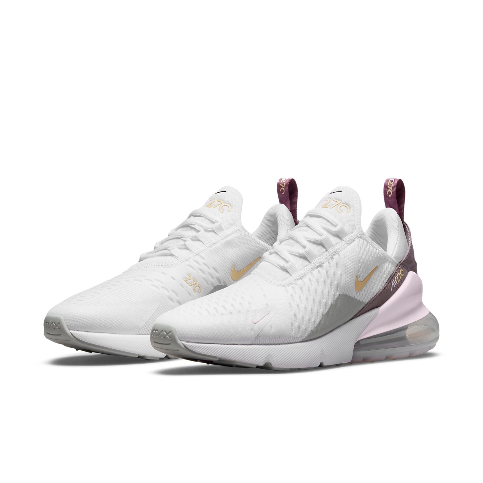 (WMNS) Nike Air Max 270 Essential 'White Light Mulberry' DO0342-100