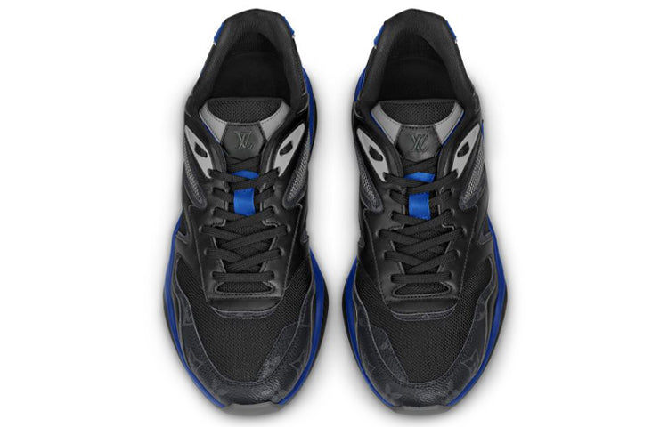 LOUIS VUITTON Trail Sneakers 'Black Blue' 1A7QVF
