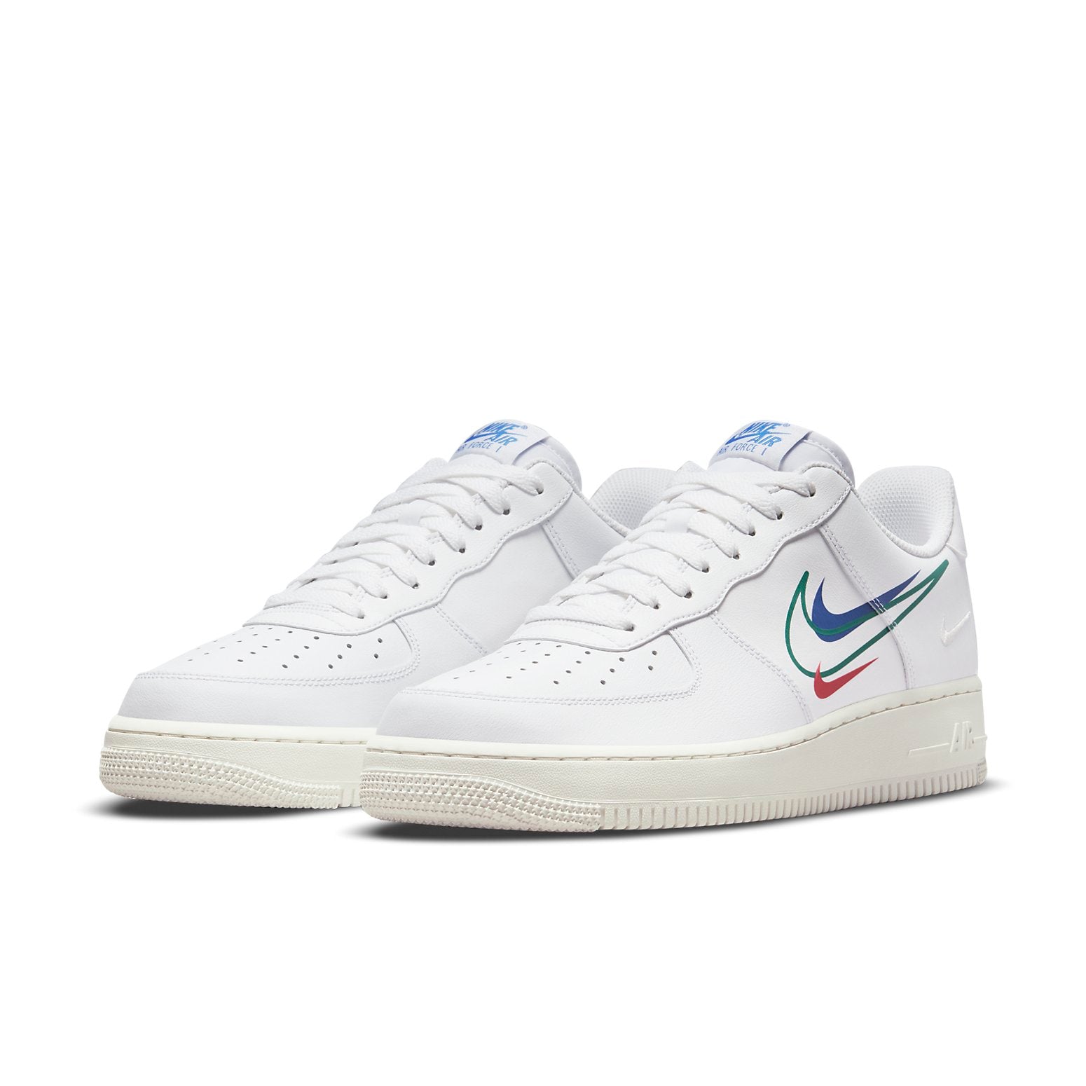 Nike Air Force 1 Low 'Multi-Swoosh Blue Red' DM9096-101